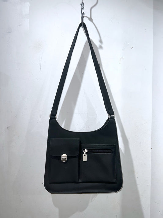 Multi Pocket Design Shoulder Bag