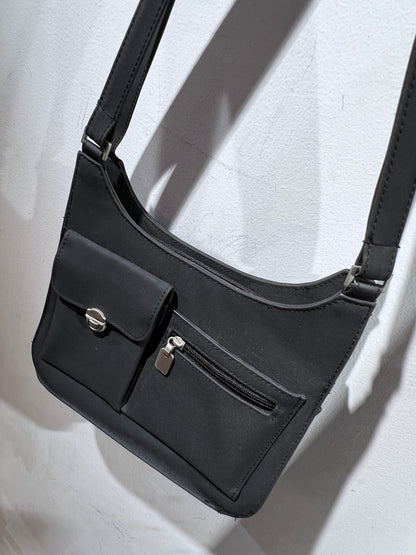 Multi Pocket Design Shoulder Bag