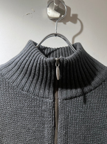 Vintage Quarter Zip Nordic Knit