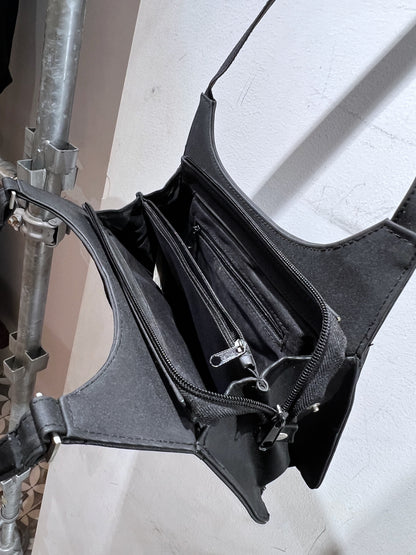 Multi Pocket Design Shoulder Bag
