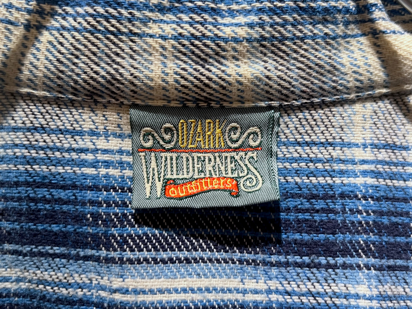 Old Plus Sized Heavywweight Flannel Shirt