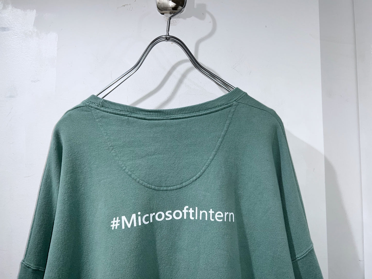 "Deadstock" Microsoft Crewneck Sweatshirt Green