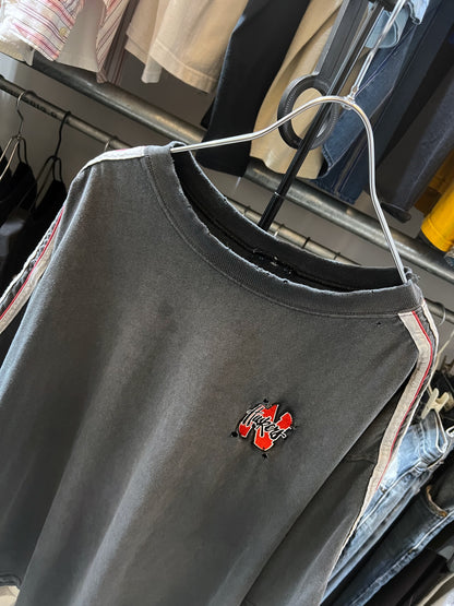 Old Adidas Huskers Distressed Tee