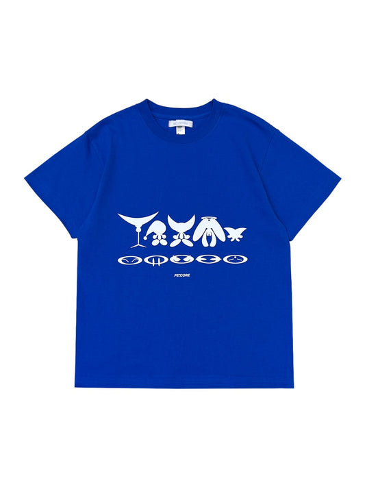 PE.°CORE PE.°CORE ALL STARS TEE ROYAL BLUE