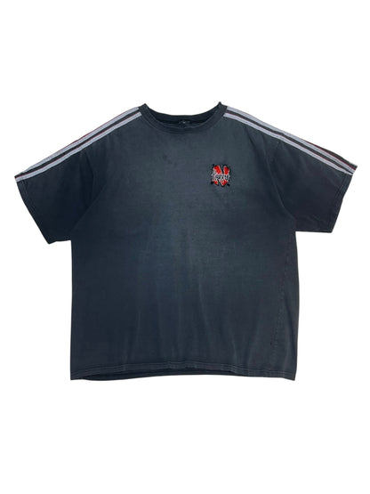 Old Adidas Huskers Distressed Tee