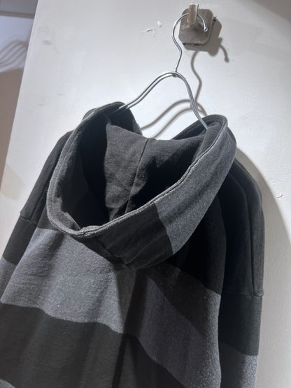 Old Barbarian Hooded Rugby Shirt