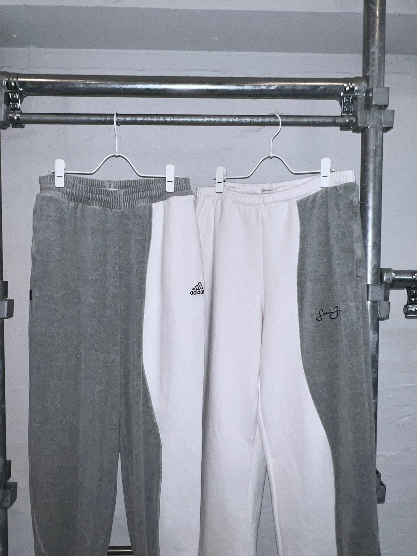 REMAKEBYK × Business as Usual Split Pants WHT