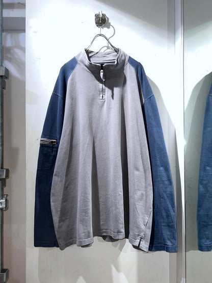 The Territory Ahead Quarter Zip Bi-color Tops