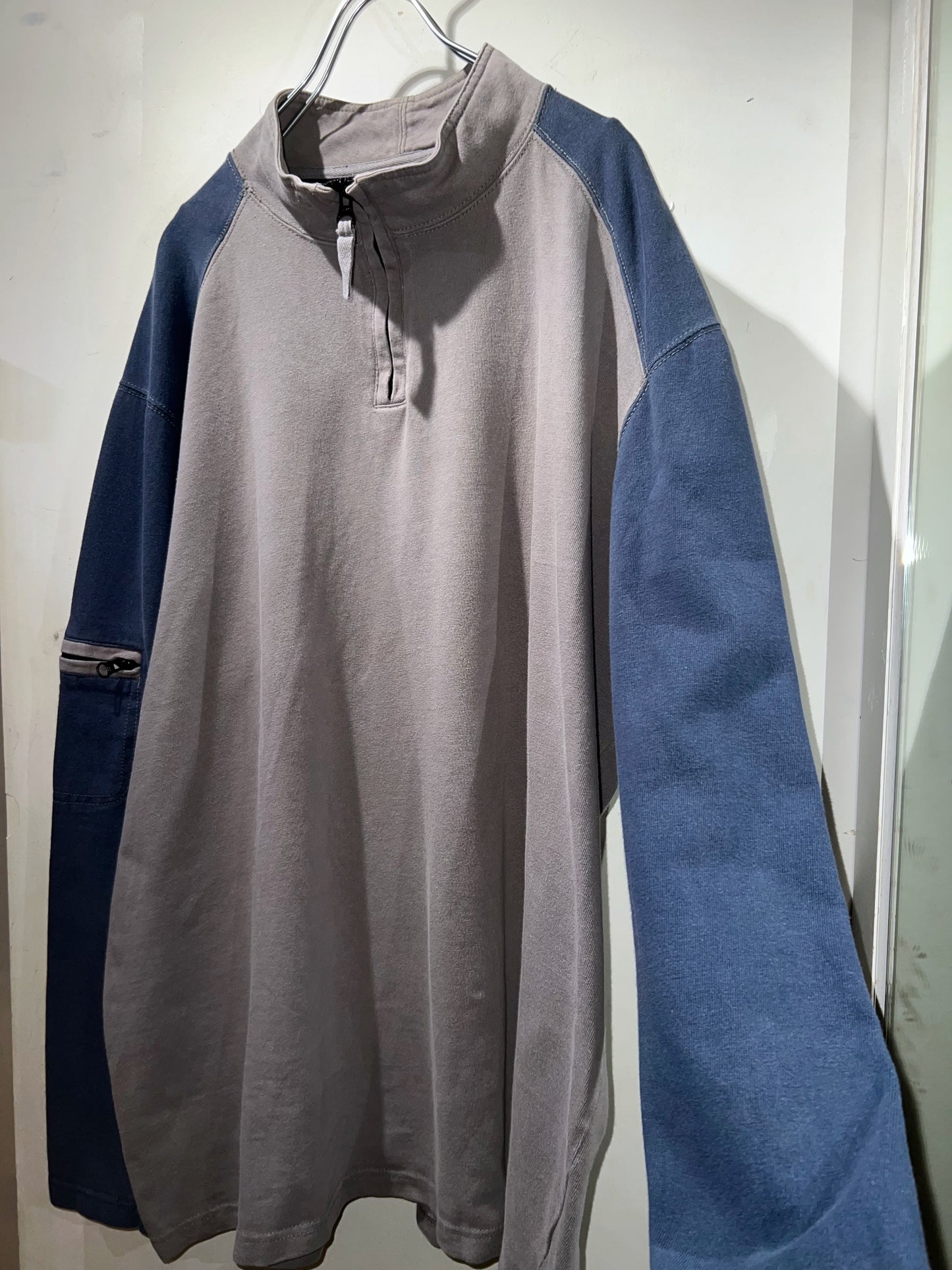 The Territory Ahead Quarter Zip Bi-color Tops