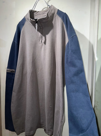 The Territory Ahead Quarter Zip Bi-color Tops
