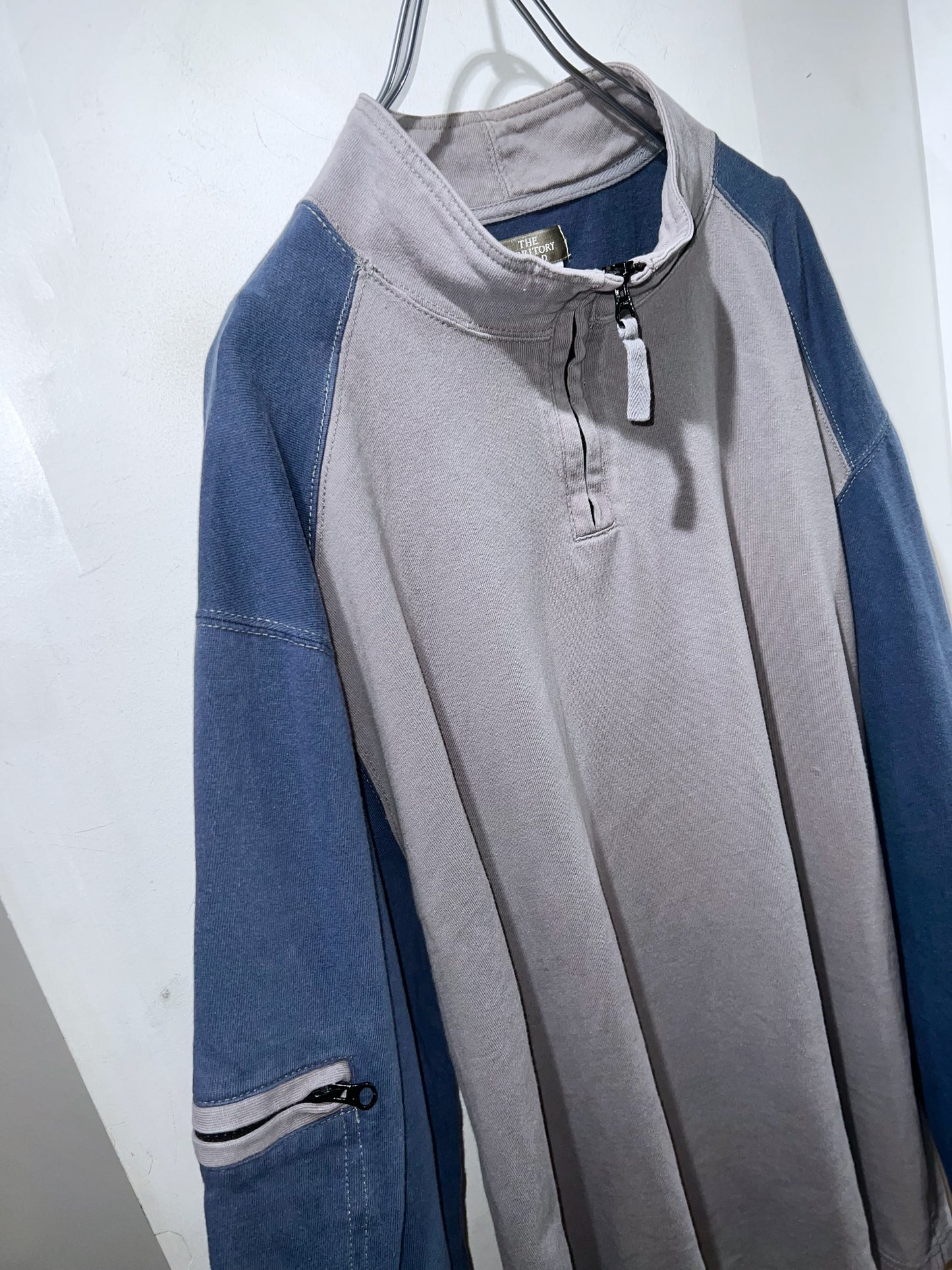 The Territory Ahead Quarter Zip Bi-color Tops