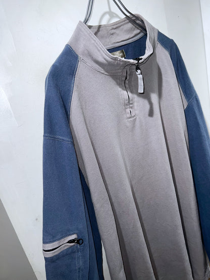 The Territory Ahead Quarter Zip Bi-color Tops