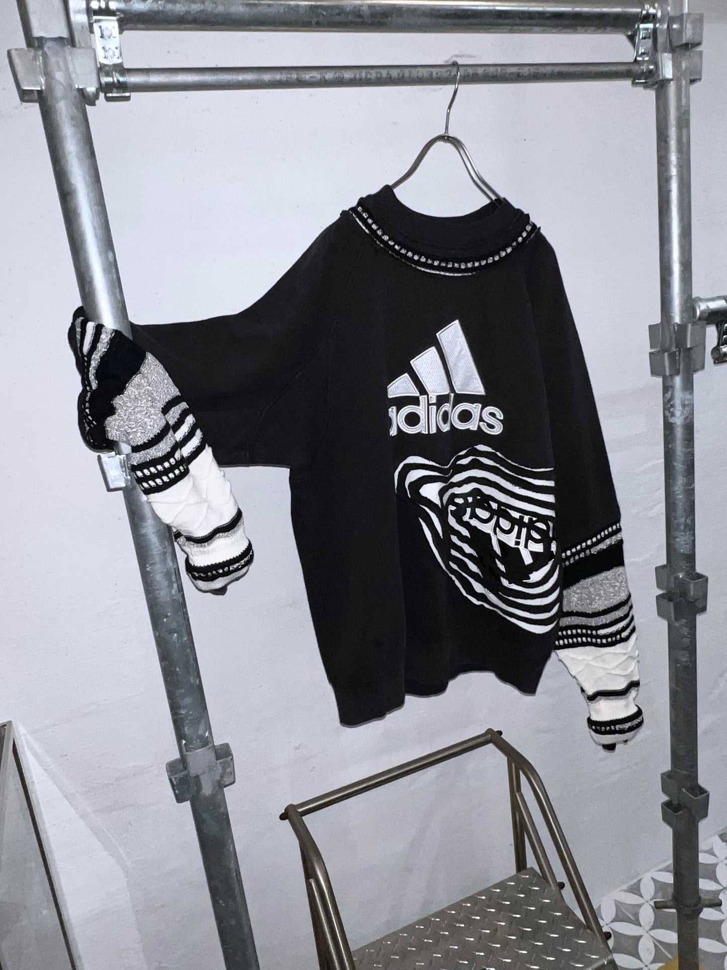 REMAKEBYK × Business as Usual Haptic Circuit Crewneck