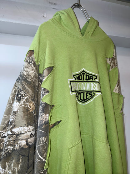 REMAKEBYK × Business as Usual Rebuild Hoodie Split Control