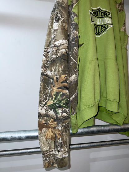REMAKEBYK × Business as Usual Rebuild Hoodie Split Control