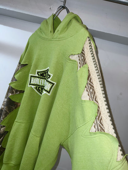 REMAKEBYK × Business as Usual Rebuild Hoodie Split Control