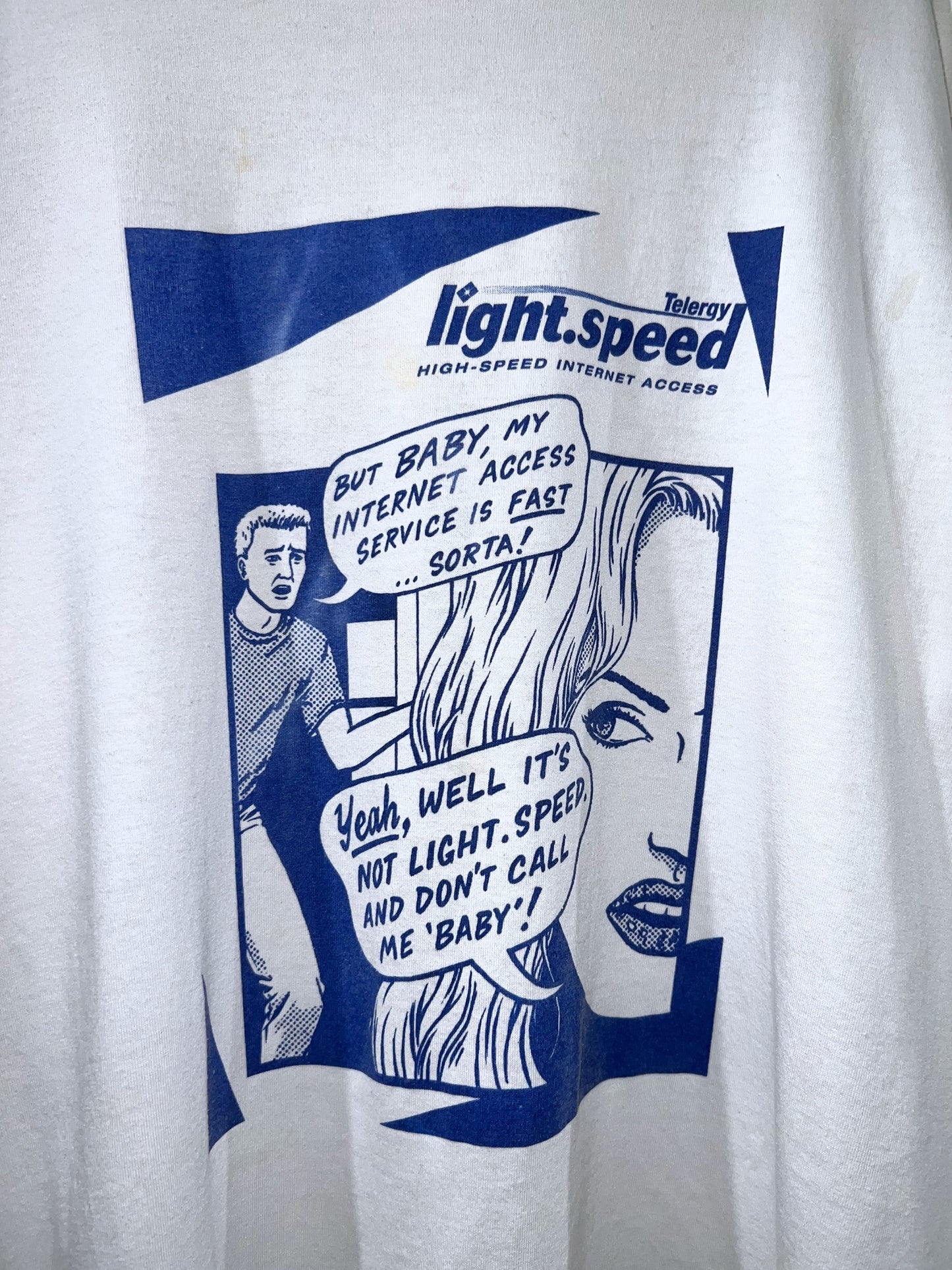 Vintage Telergy Light. Speed T-Shirt
