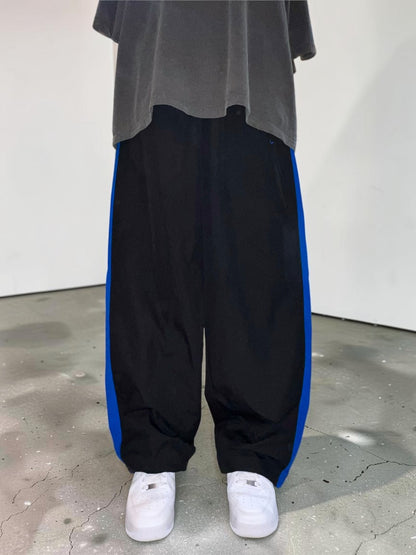 00s NIKE Nylon Wide Leg Track Pants