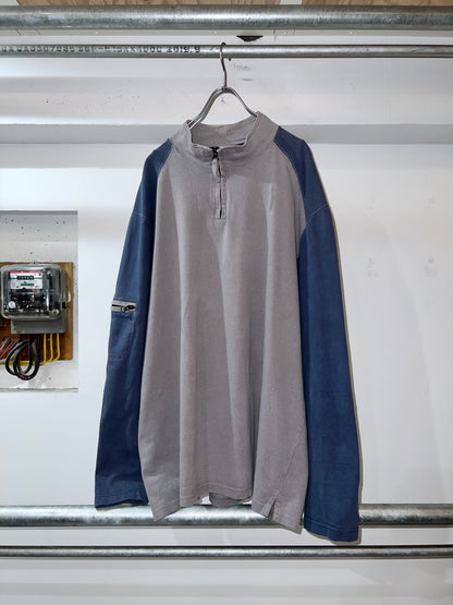 The Territory Ahead Quarter Zip Bi-color Tops