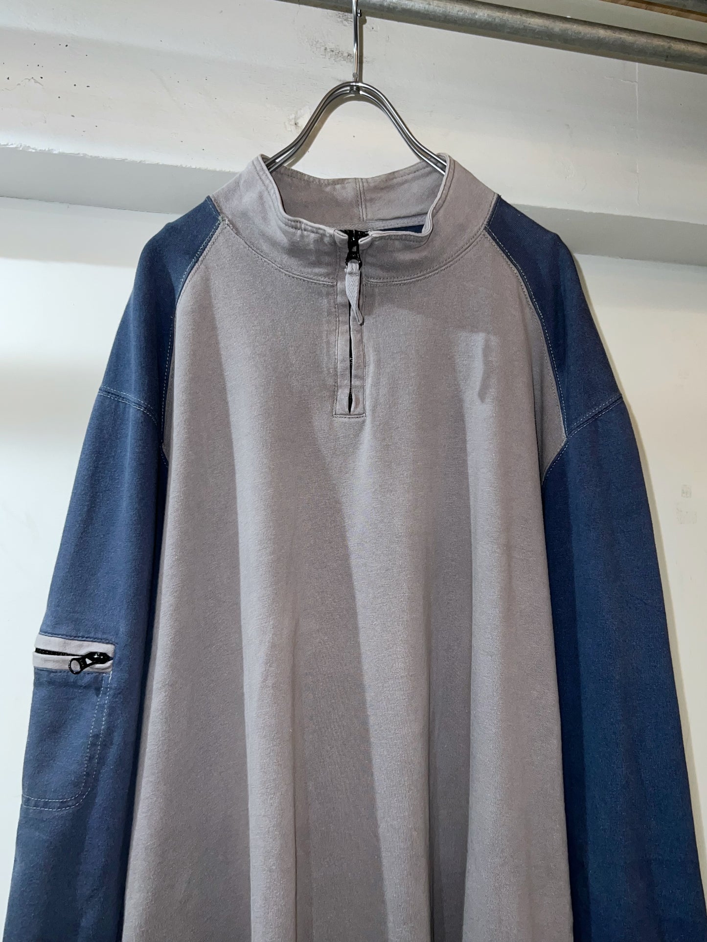 The Territory Ahead Quarter Zip Bi-color Tops