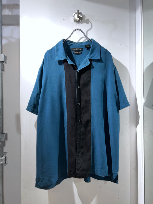 Silk Open Collar Soprano Shirt