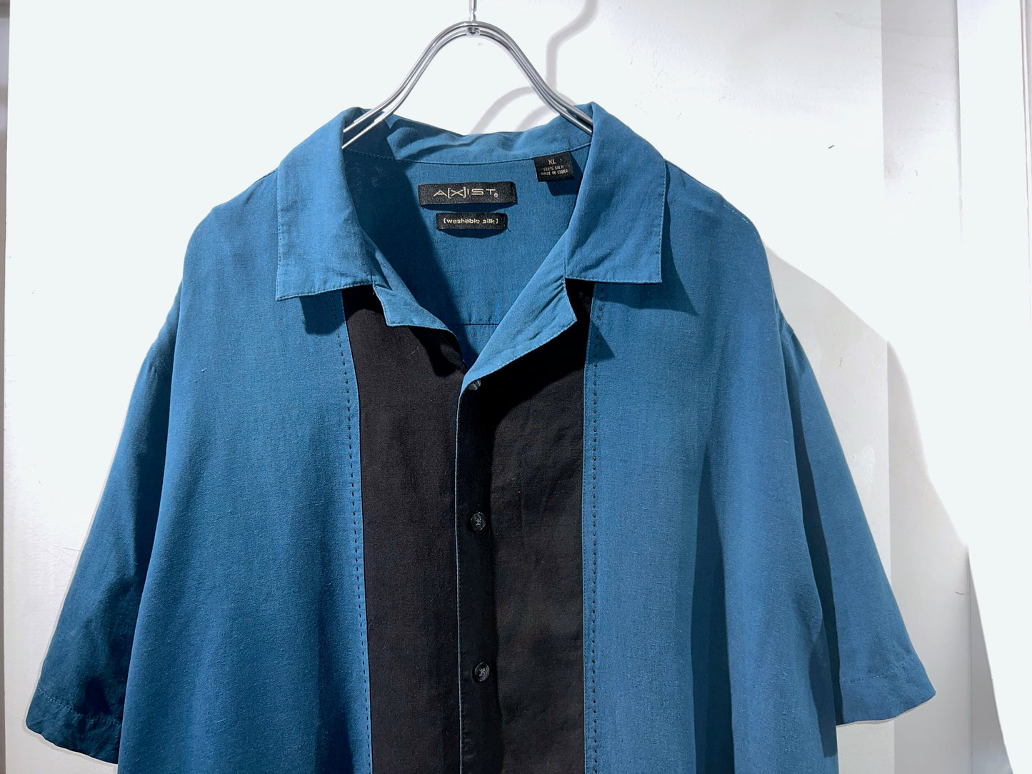 Silk Open Collar Soprano Shirt
