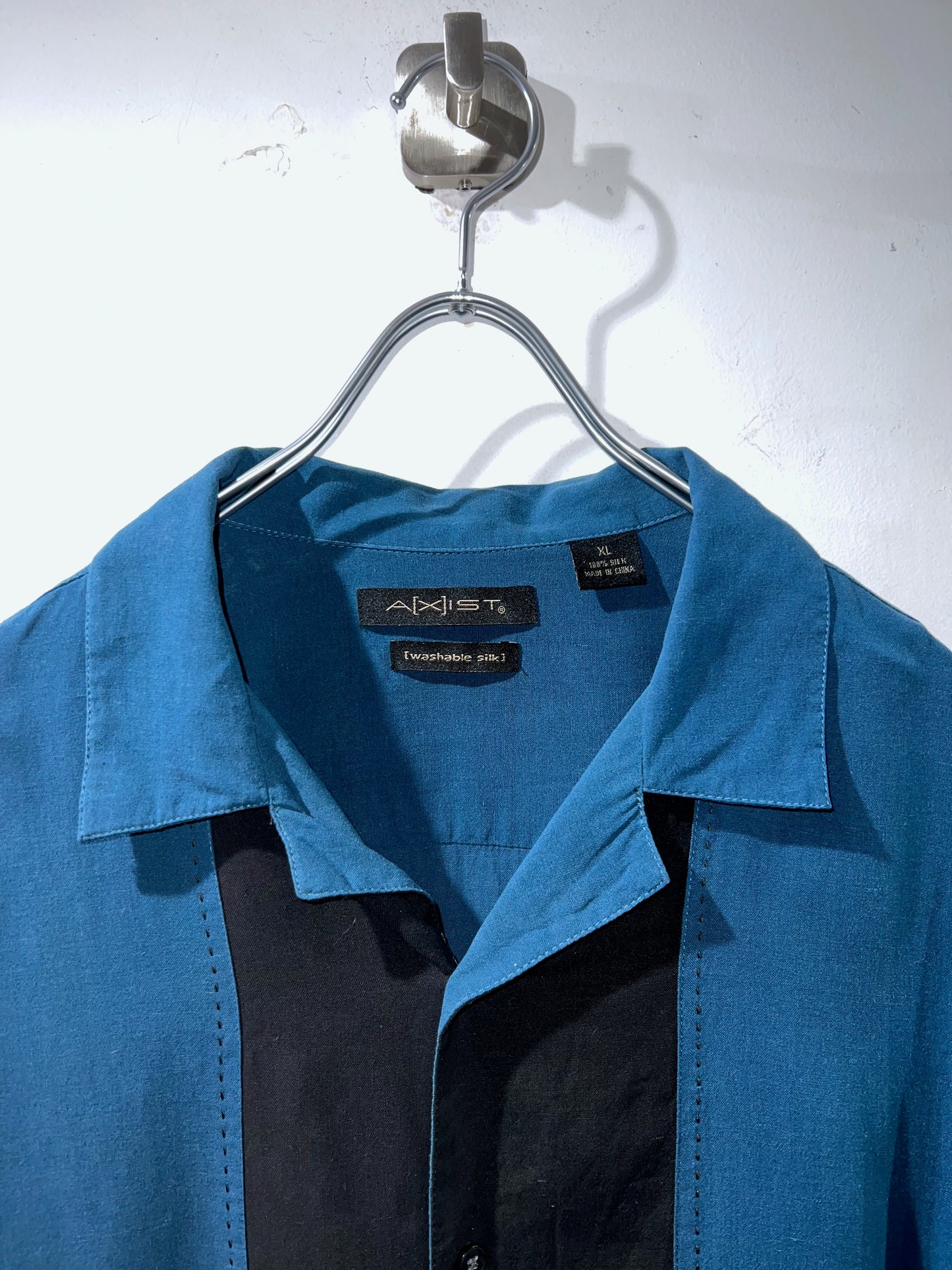 Silk Open Collar Soprano Shirt