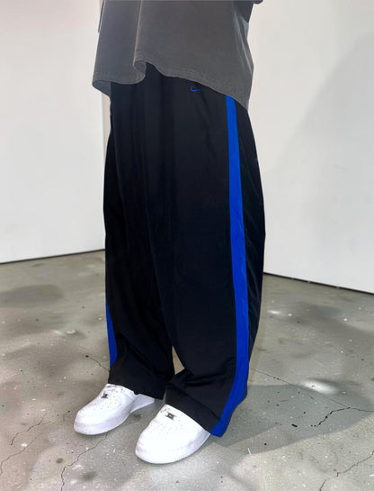 00s NIKE Nylon Wide Leg Track Pants