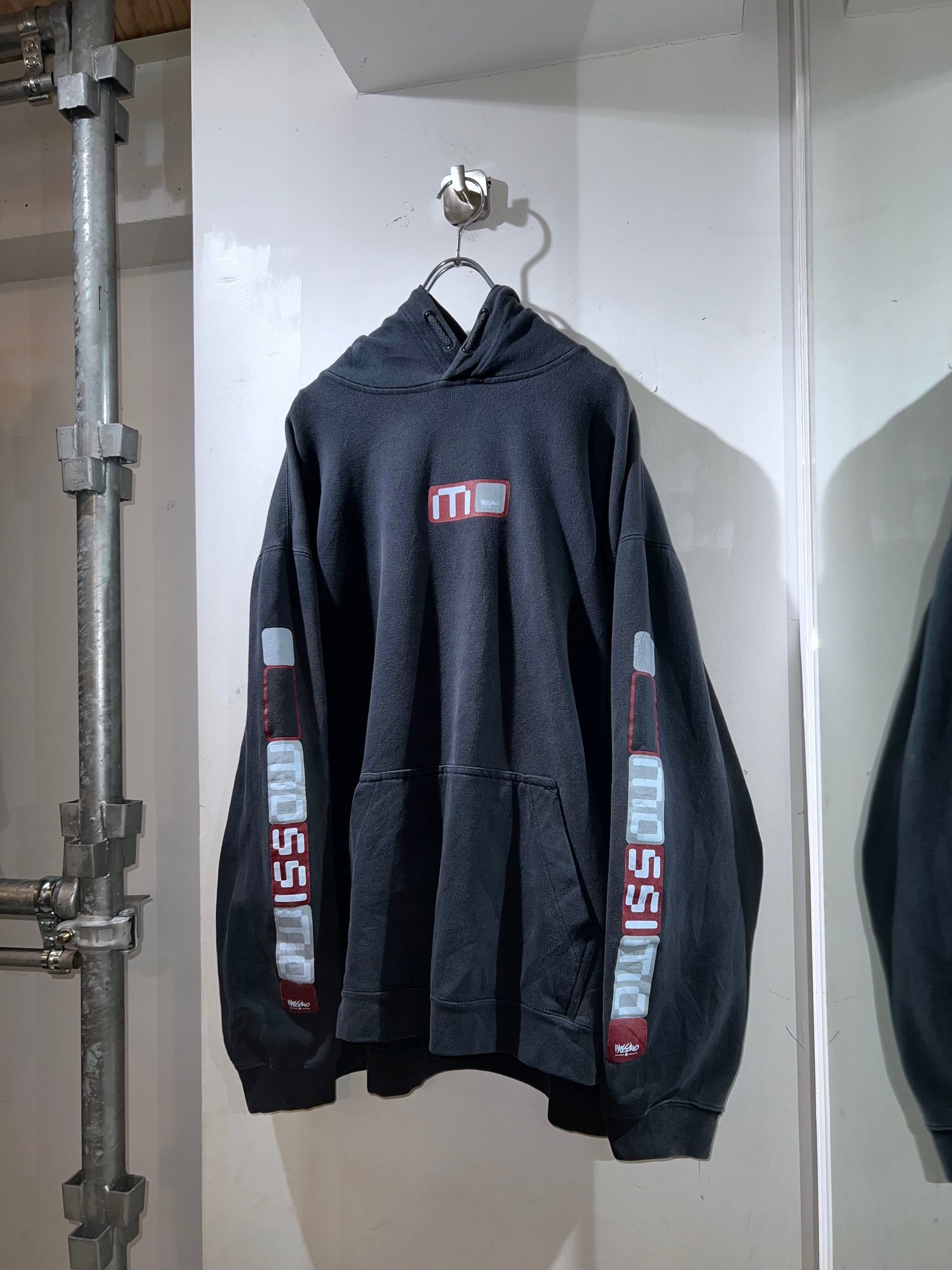 00's Mossimo Logo Print Hoodie