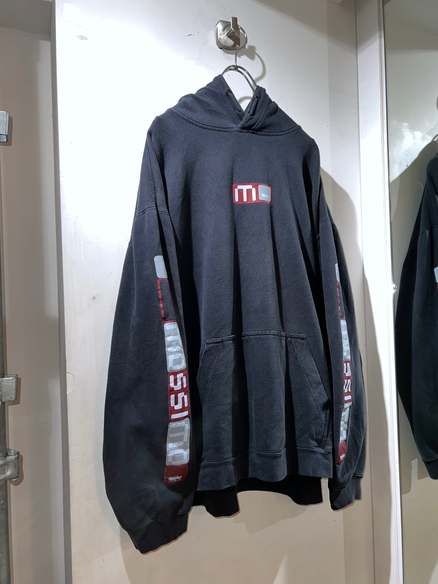 00's Mossimo Logo Print Hoodie