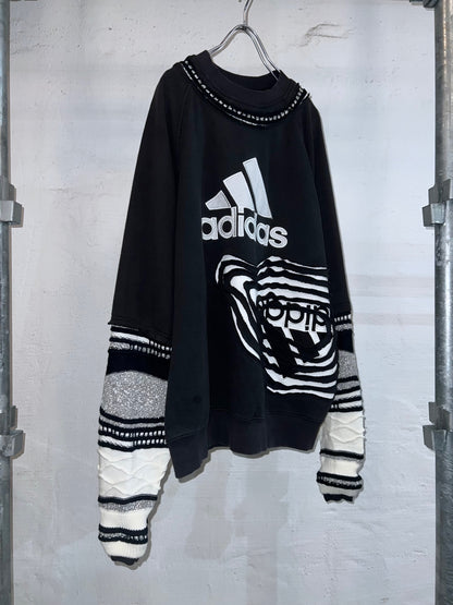 REMAKEBYK × Business as Usual Haptic Circuit Crewneck