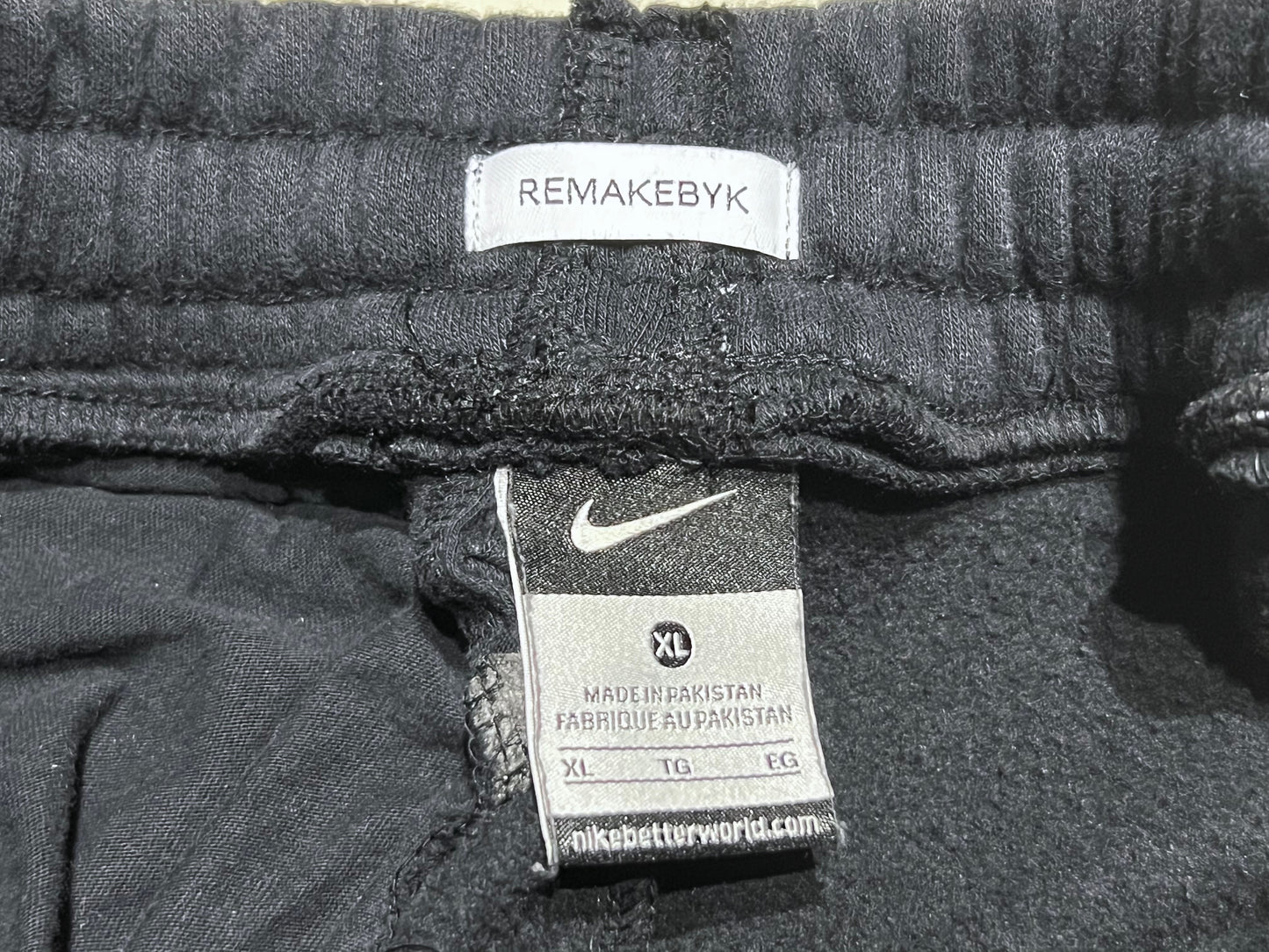 REMAKEBYK × Business as Usual Split Pants BLK