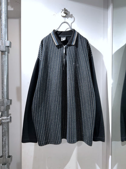 00s PACO 1/4 Zip Striped Shirt