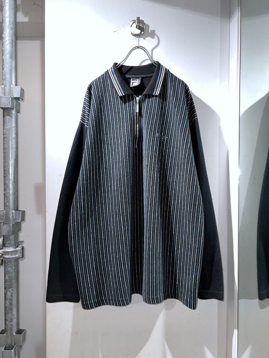 00s PACO 1/4 Zip Striped Shirt