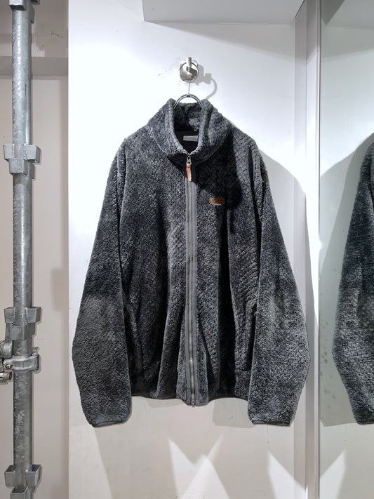 Columbia Grey Fleece Zip-Up Jacket