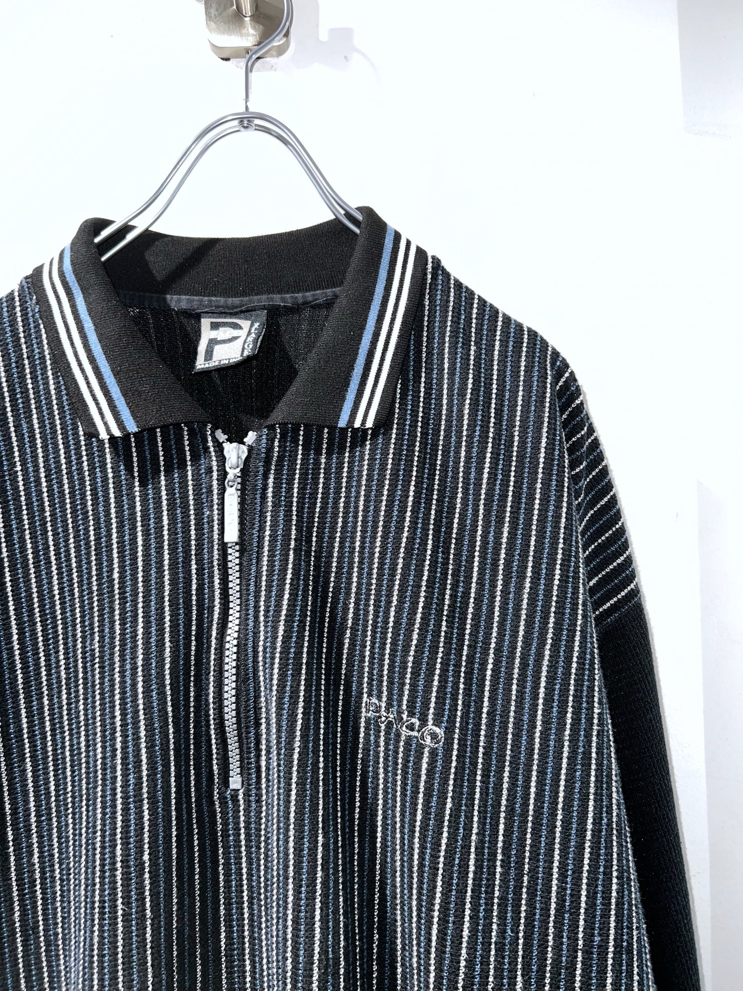 00s PACO 1/4 Zip Striped Shirt
