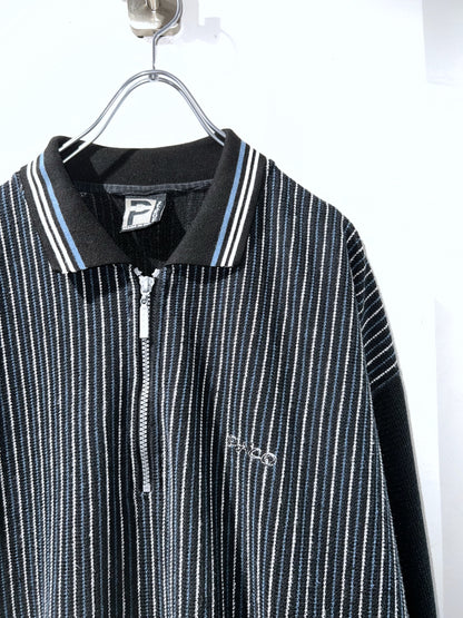 00s PACO 1/4 Zip Striped Shirt
