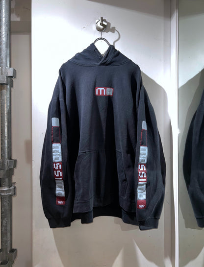 00's Mossimo Logo Print Hoodie