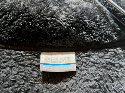 Columbia Grey Fleece Zip-Up Jacket