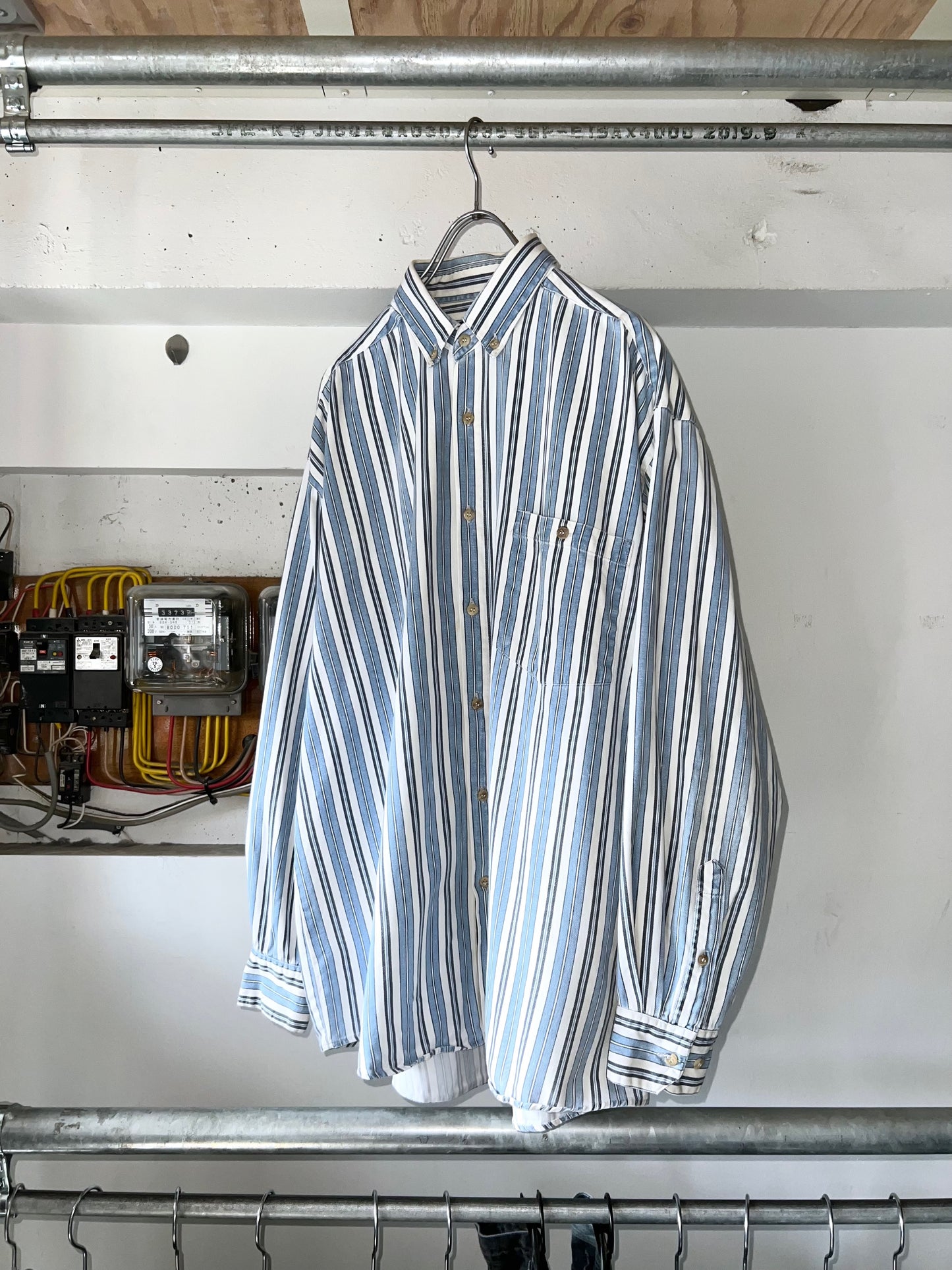 Old Cotton Multi Stripe BD Shirt