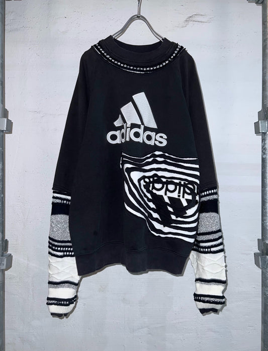 REMAKEBYK × Business as Usual Haptic Circuit Crewneck