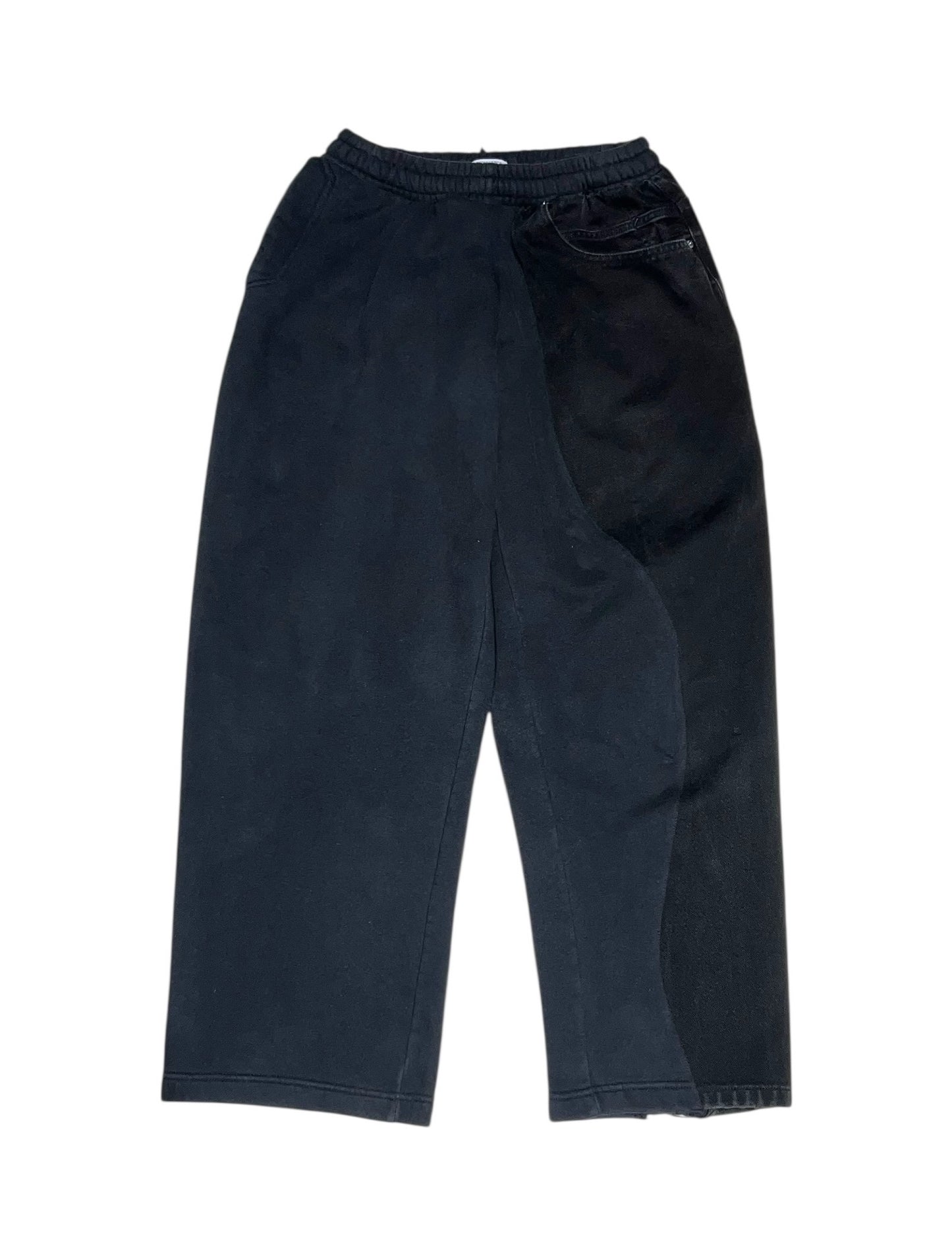 REMAKEBYK × Business as Usual Split Pants BLK