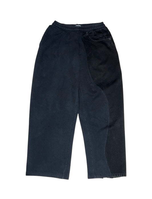 REMAKEBYK × Business as Usual Split Pants BLK