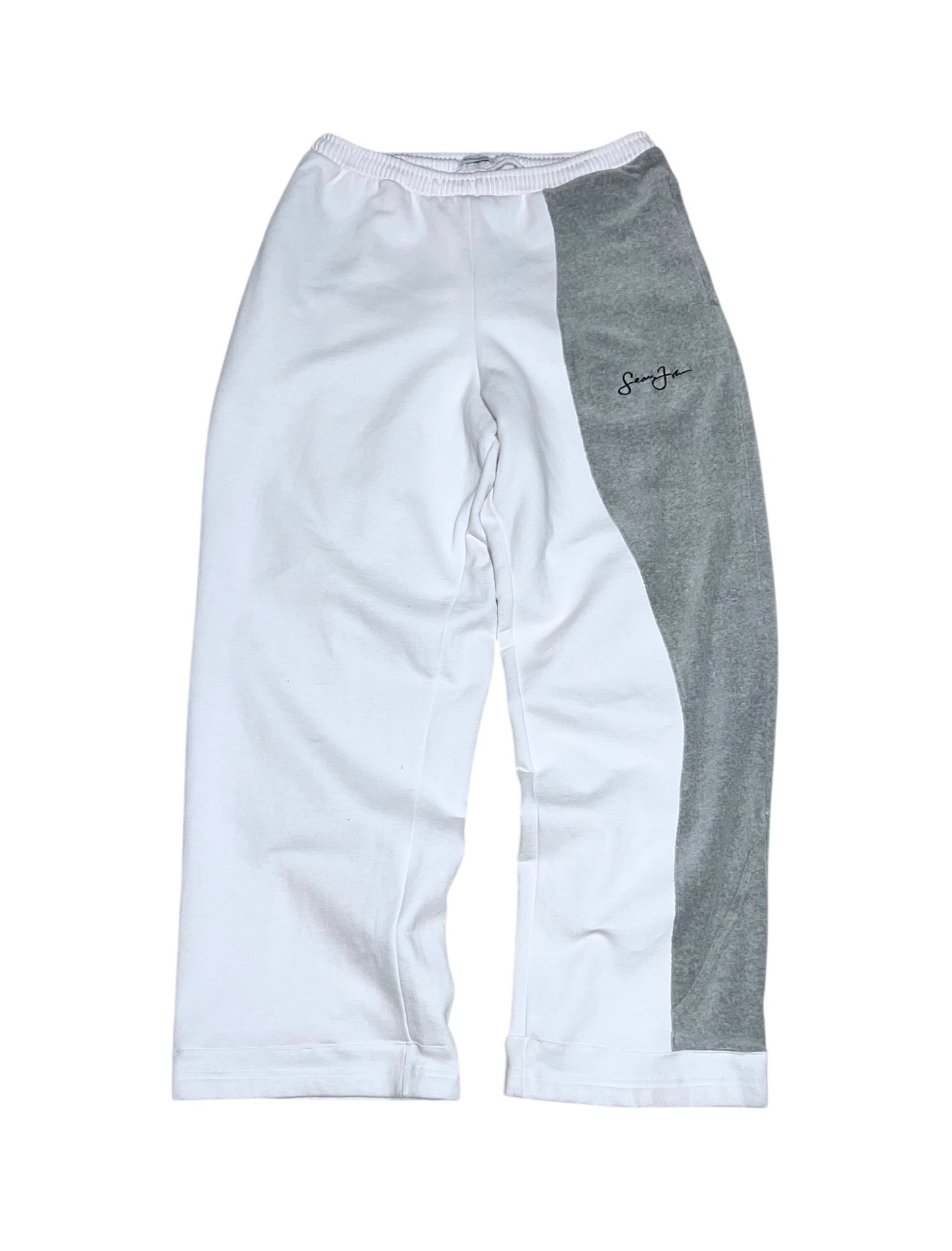 REMAKEBYK × Business as Usual Split Pants WHT