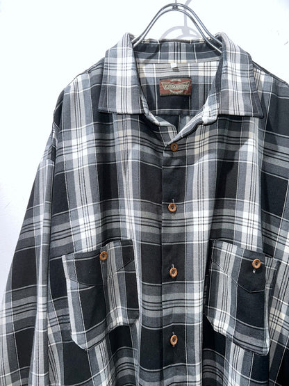 Old Italy Made Big Size Ombre Shirt