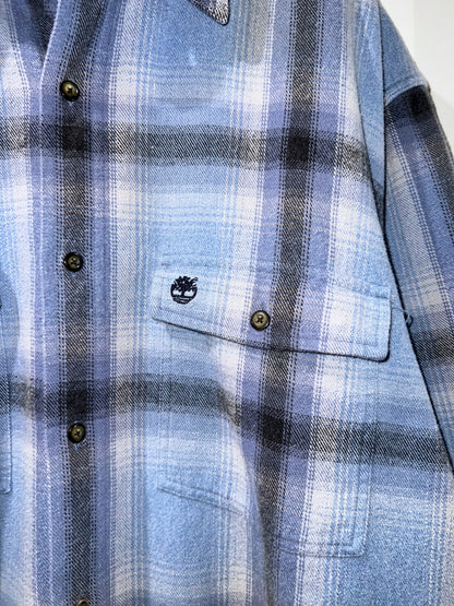 Timberland Ombre Check Flannel Shirt