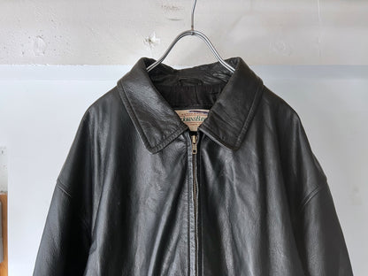 Old St. Johns Bay Leather Drizzler Jacket