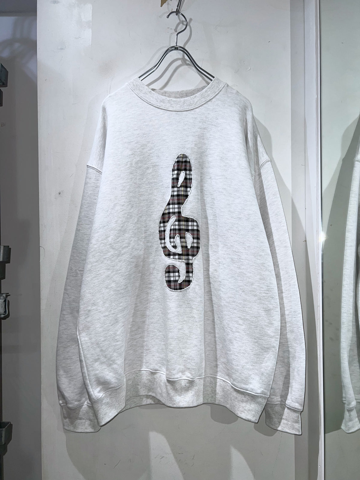 Cief Reverse Appliqure Remake Swaetshirt