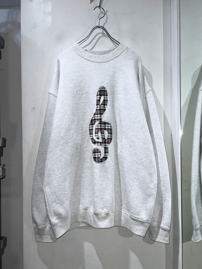 Cief Reverse Appliqure Remake Swaetshirt