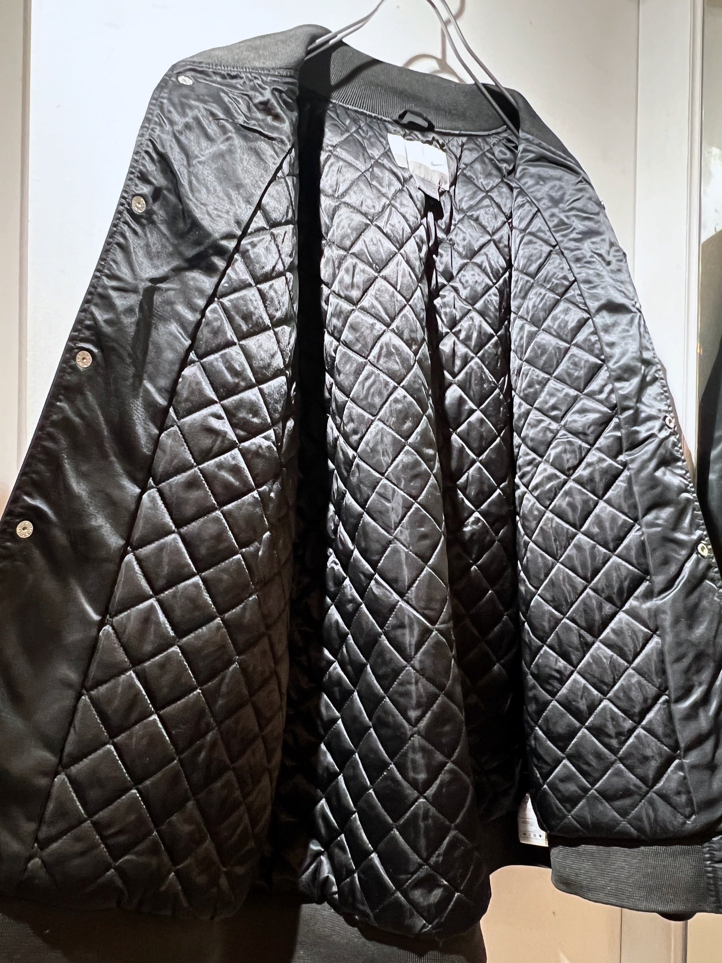 00s Nike Satin Bomber Jacket